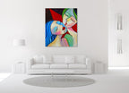 Lovely Kiss on the wall