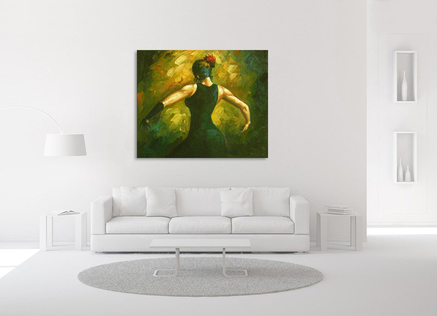 Flamenco on the wall