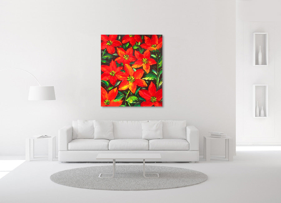 Abundant Garden on the wall
