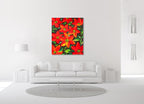 Abundant Garden on the wall