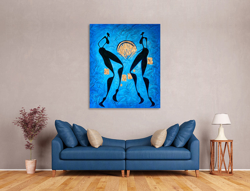 Rivalry on the wall