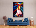 The Gypsy on the wall