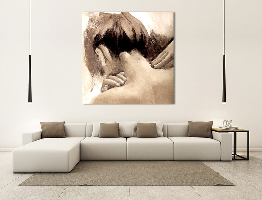 The Passion on the wall