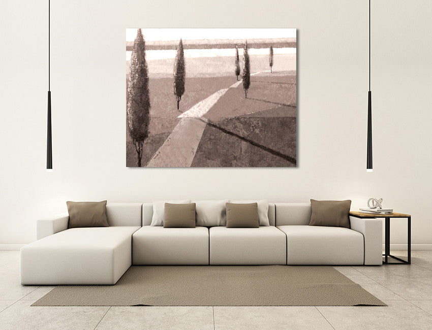 Beginning of Journey I on the wall