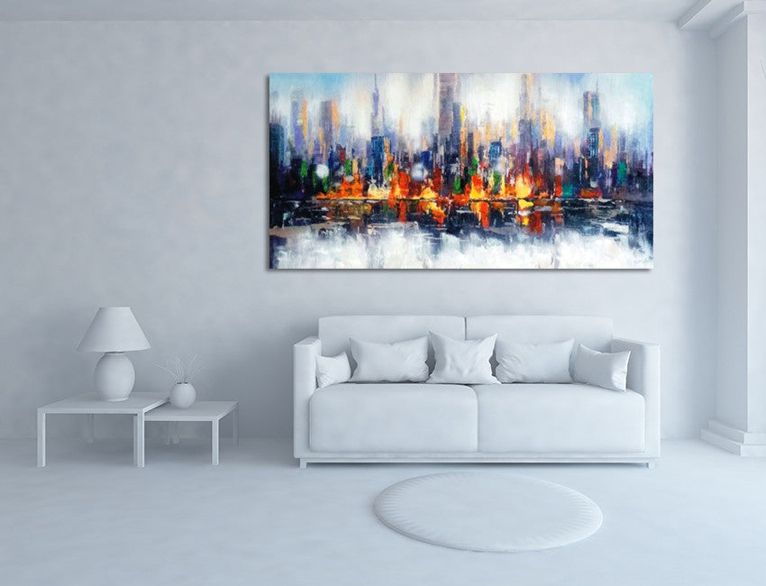 Bright City2 on the wall