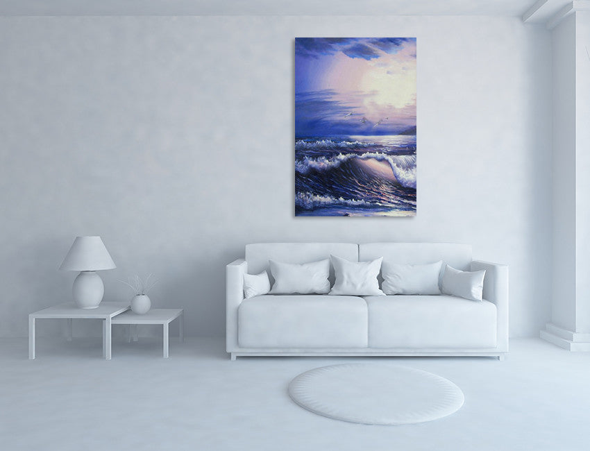 Disturbed Ocean on the wall