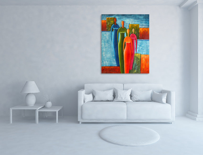 Multitude on the wall