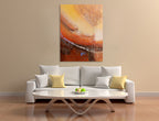 Sphere in Motion on the wall
