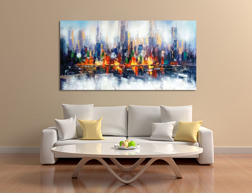 Bright City2 on the wall