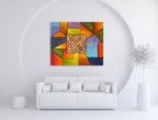 Oriental Illusion on the wall