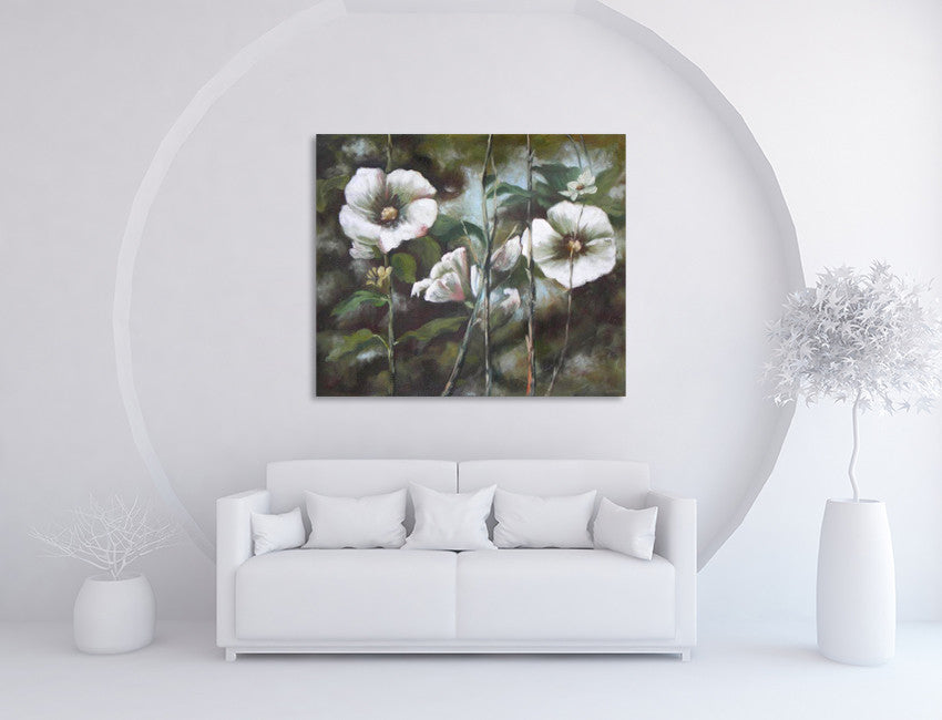 Beauty Among The Thorns on the wall