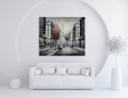 Paris Art Canvas on the wall