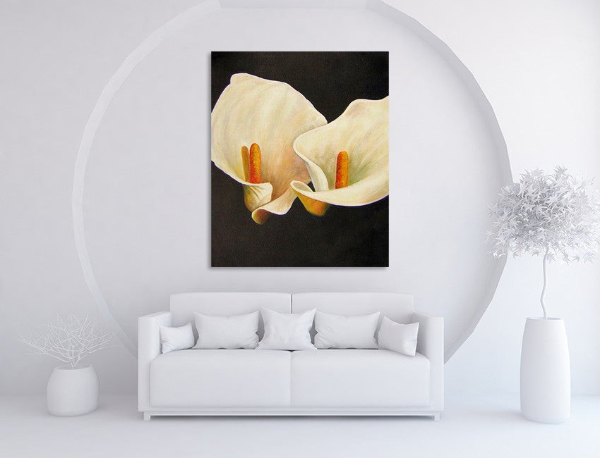 Effloresce on the wall