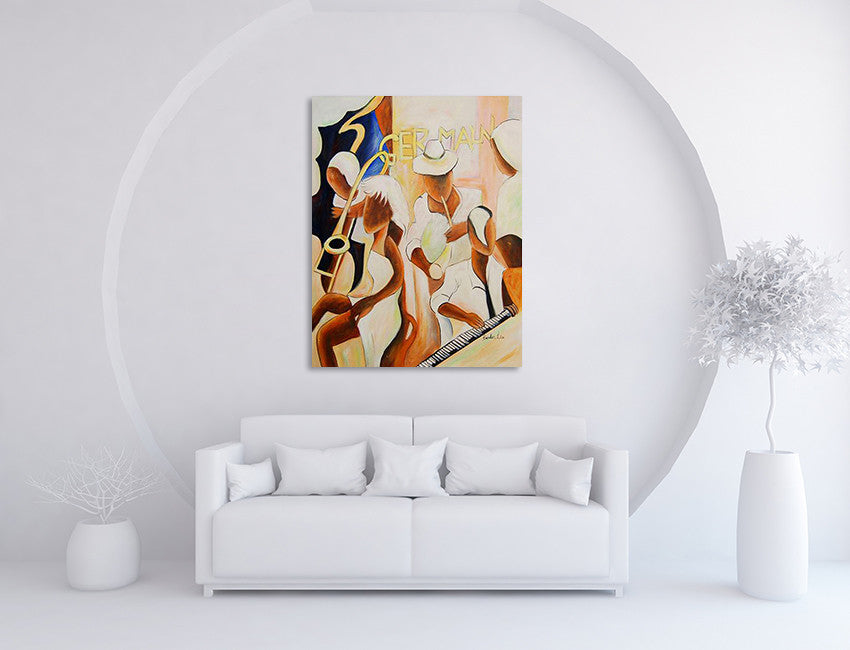 Pop and Music on the wall