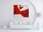 Red Lips on the wall