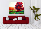 Island of Serenity on the wall