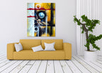 Moons in Universe on the wall