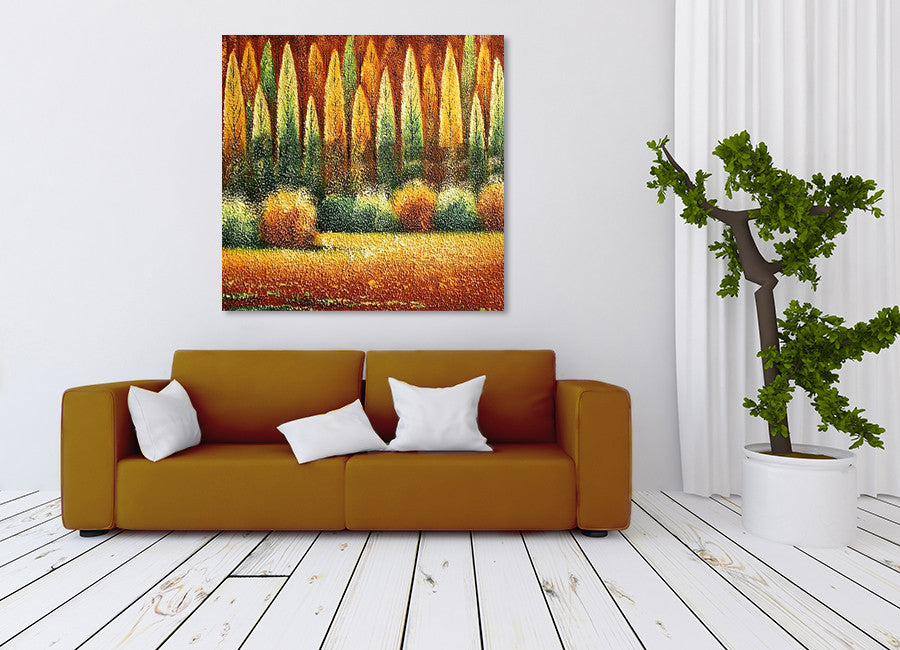 The Hidden Garden on the wall