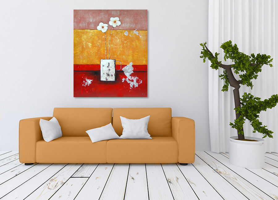 Flower Mug on the wall