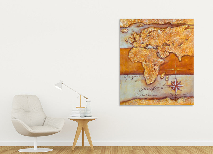 Earth I on the wall