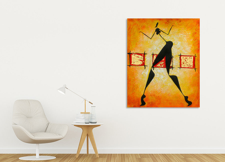 She Moves | Contemporary Wall Art on the wall