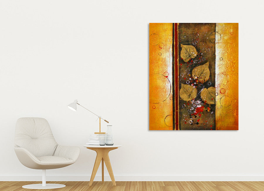 Floating Leaves on the wall