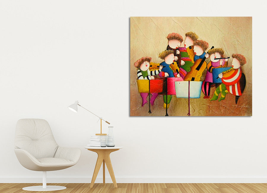 Strings on the wall