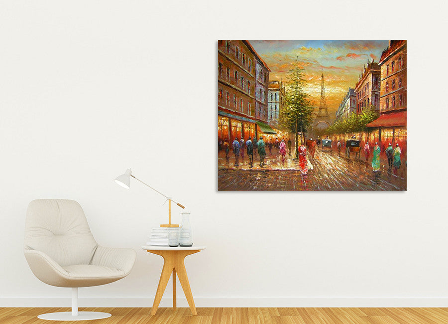 Eiffel on the wall