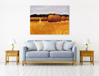 Brown Field  on the wall
