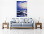 Disturbed Ocean on the wall