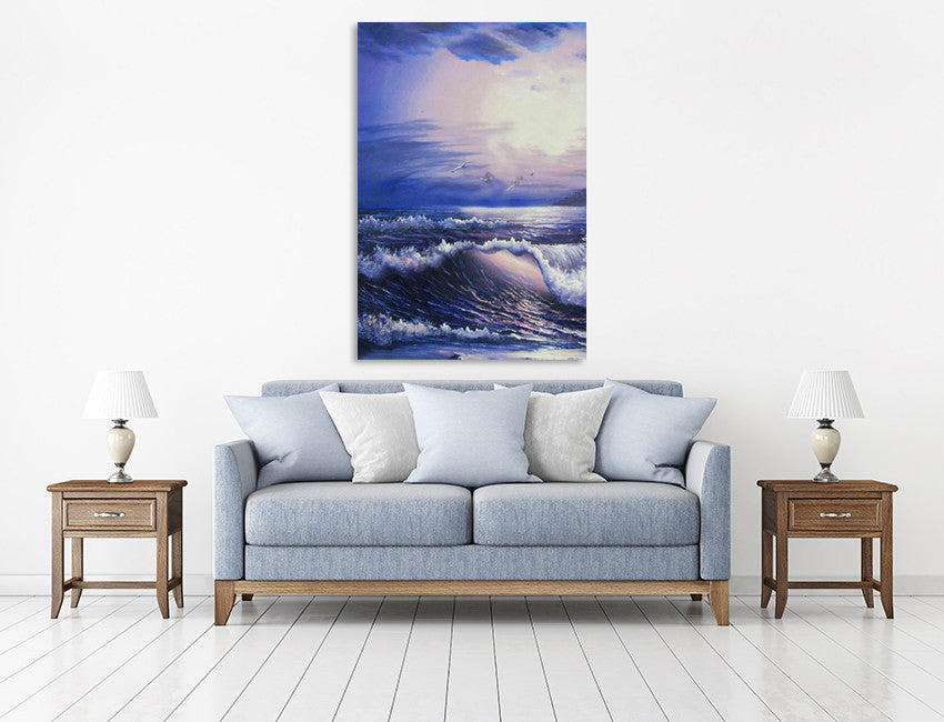Disturbed Ocean on the wall