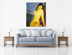 Unclad on the wall