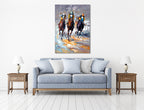 Winning Horse on the wall