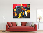 Jazz Musicians on the wall