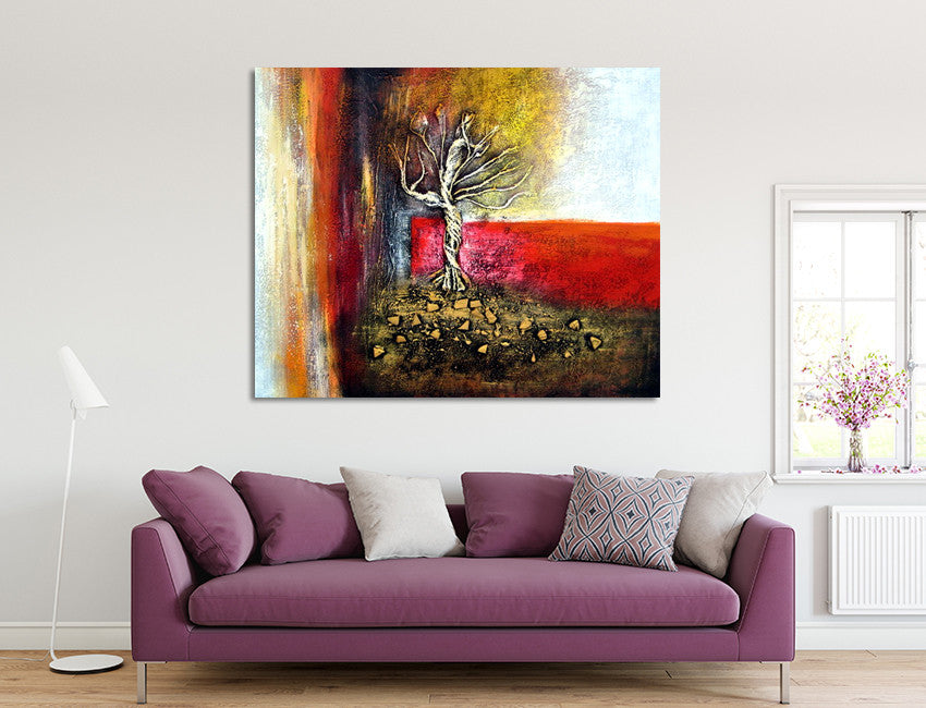 Twisted Tree  on the wall