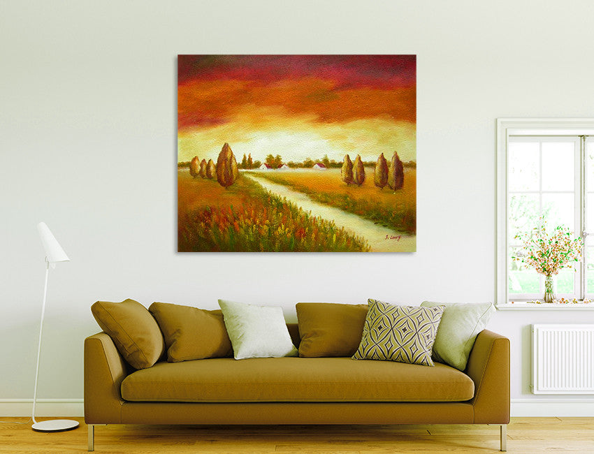 Pathway on the wall