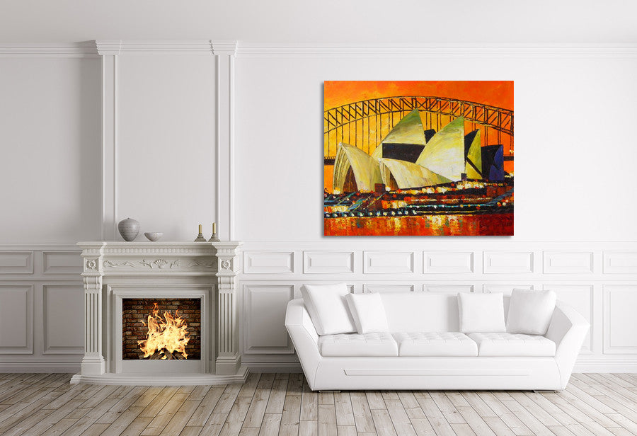 Sydney Opera House on the wall