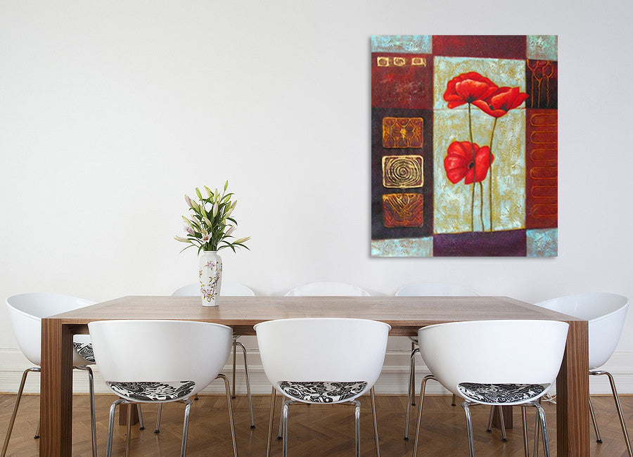 Scarlet Charm on the wall