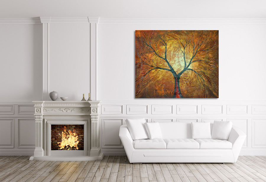 Burning Bush on the wall