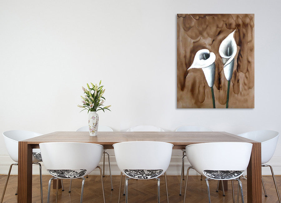 Flawless Flowers on the wall