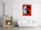 Random Shapes Number One | Oil Painting on Canvas Art on the wall