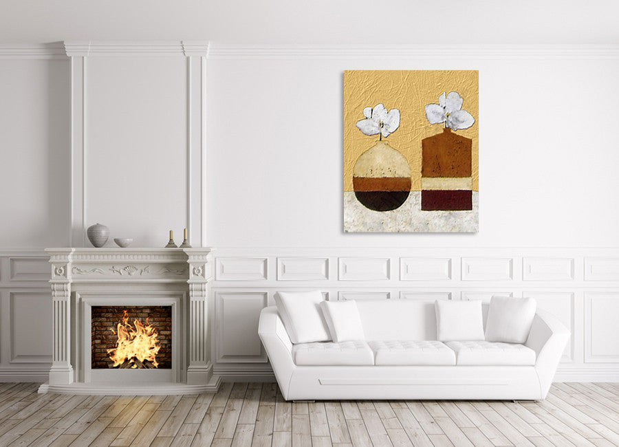 Dainty Duo on the wall