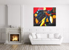 Jazz Musicians on the wall