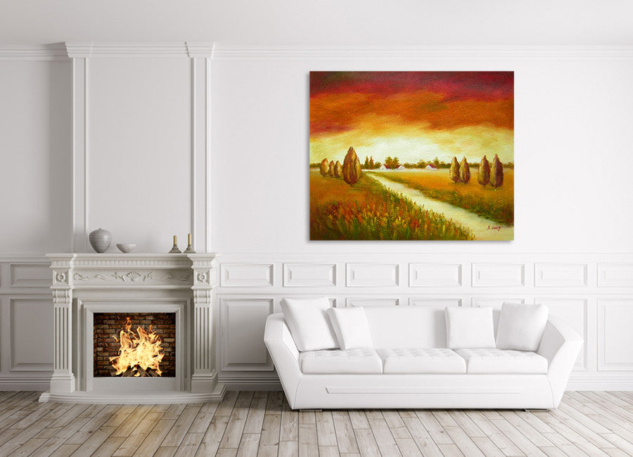 Pathway on the wall