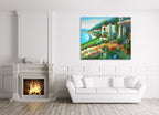 New Horizon on the wall