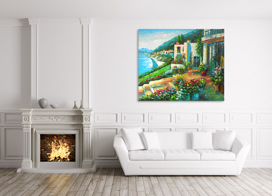 New Horizon on the wall