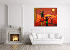Glorious Moon on the wall