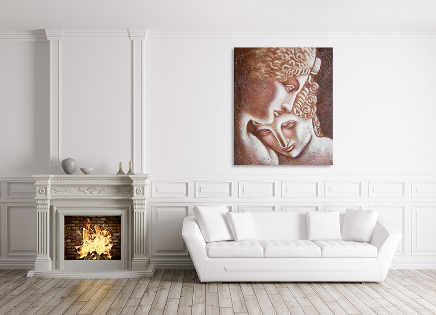 Beloved Two on the wall