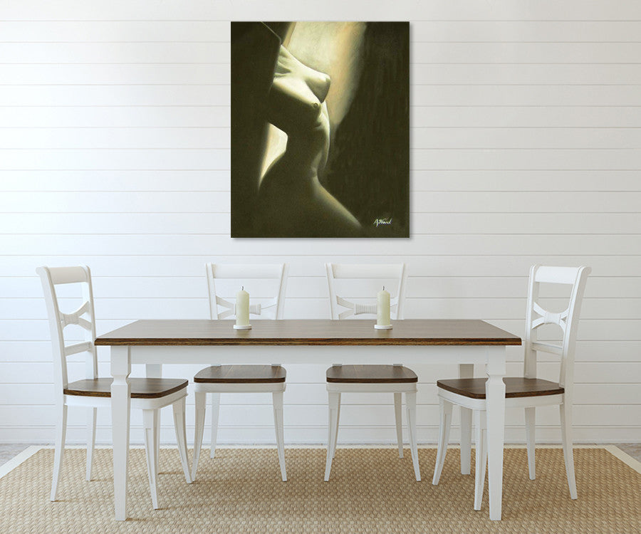 Invite on the wall