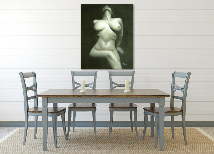 Disclose on the wall